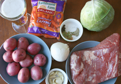 corned beef and cabbage slow cooker apple juice