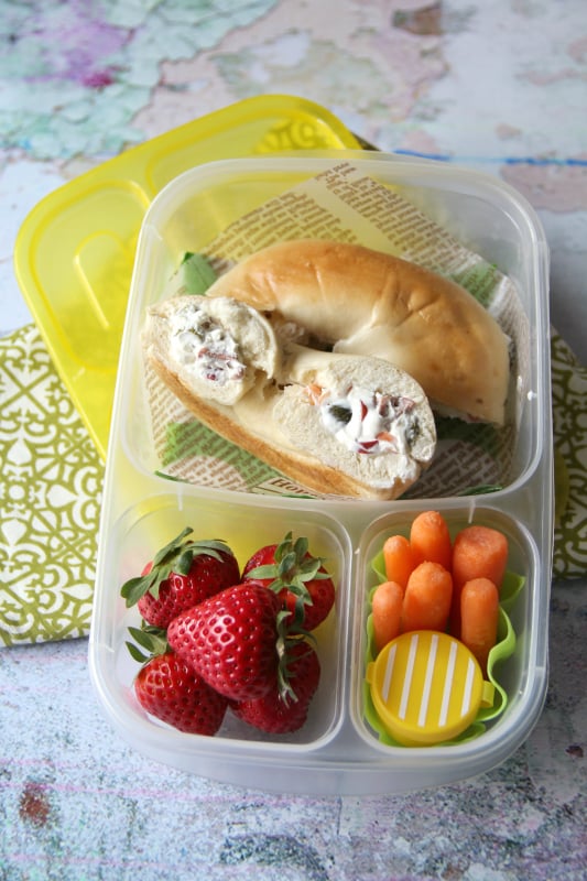 Bagel lunch ideas 19 Bagel Sandwiches You'll Want To Put A Ring On. There is no better place on earth to be than between the two halves of a bagel.